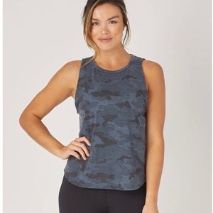 Glyder Electric Tank in Smoke Camo with Back Tie Detail